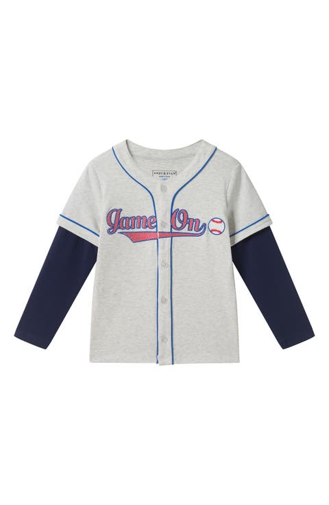 Kids' Game On Baseball Jersey