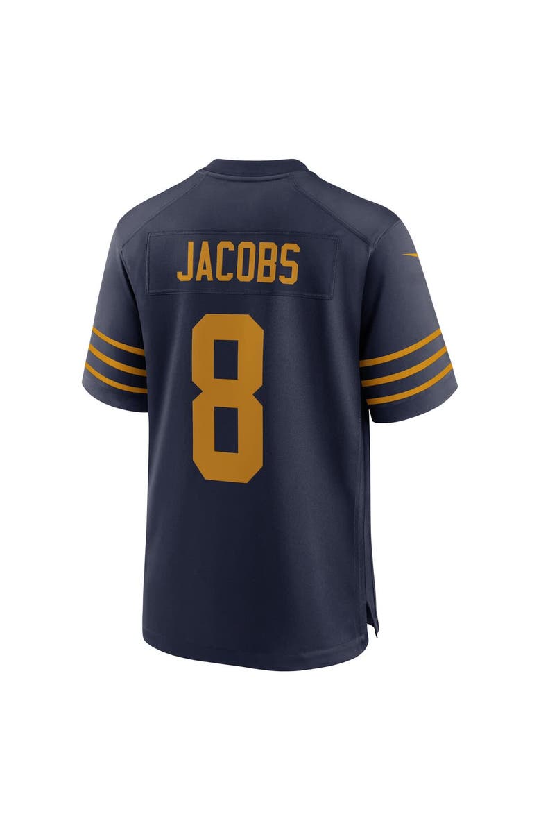 Nike Men's Nike Josh Jacobs Navy Green Bay Packers The 1923 Classic Game Jersey, Alternate, color, Navy