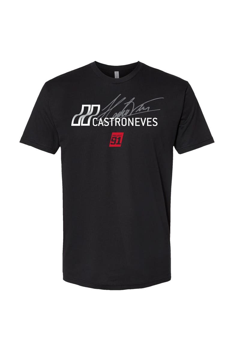 Men's Trackhouse Racing Team Collection Black Helio Castroneves Wendy's Stay Fresh T-Shirt, Alternate, color, Black