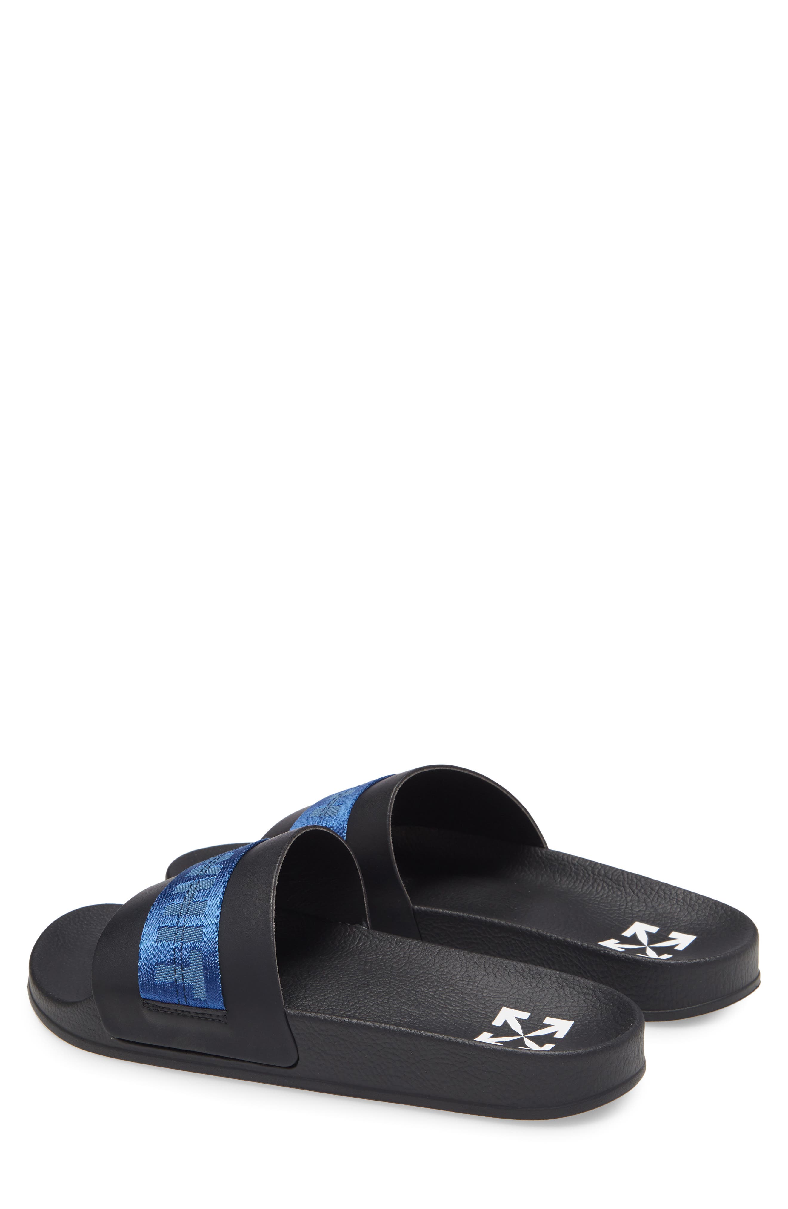 Off-White Industrial Logo Slide Sandal, Alternate, color, 