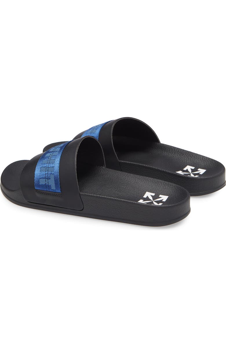 Off-White Industrial Logo Slide Sandal, Alternate, color,