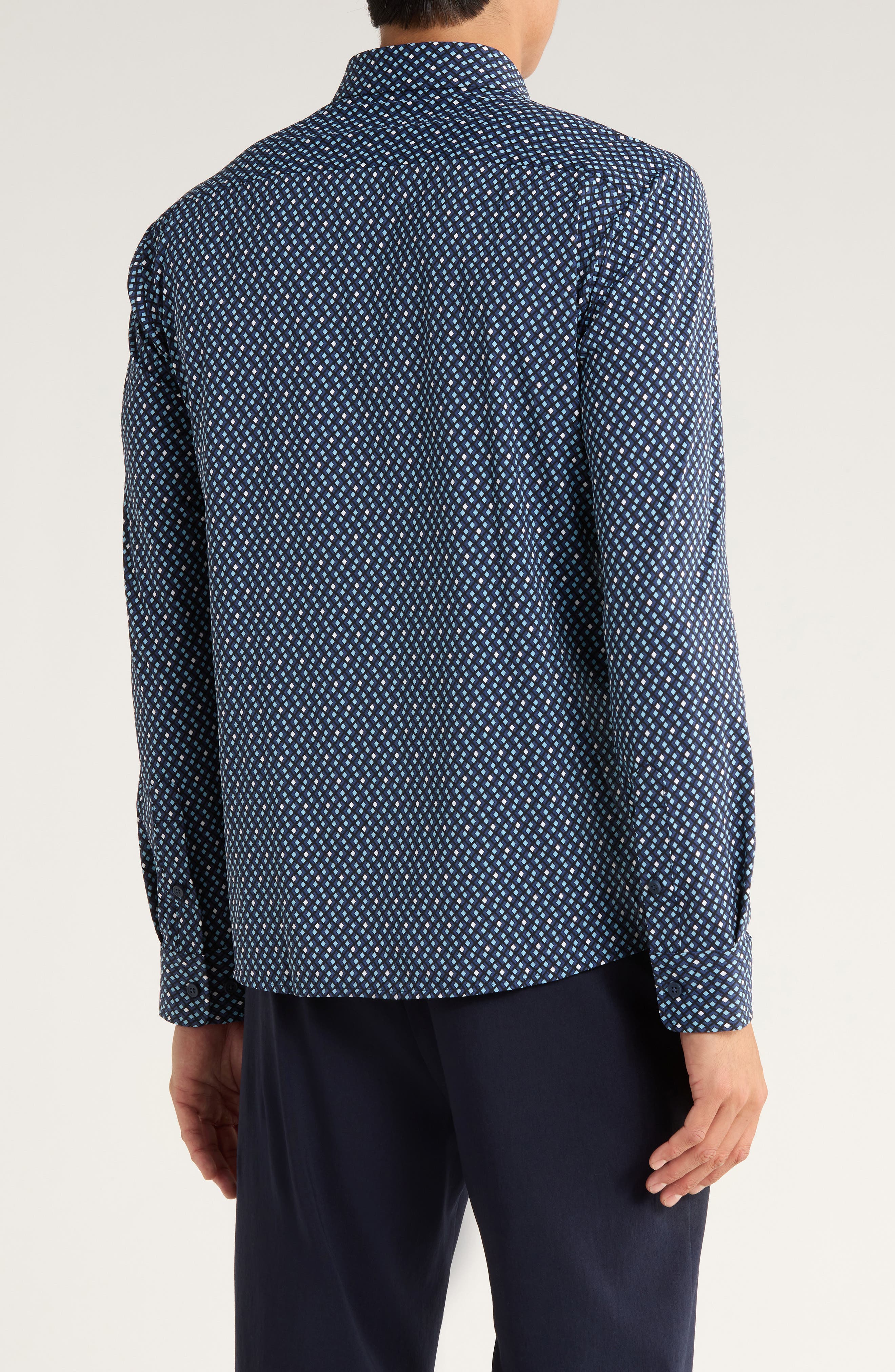 Roan Kent Slim Fit Button-Up Shirt - image 2
