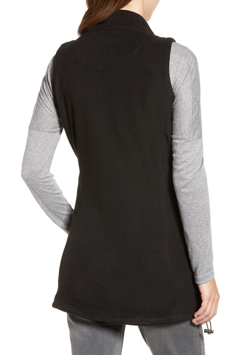 Booker Maternity Vest, Alternate, color, BLACK