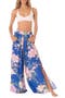 Floralia Ophelia Split Wide Leg Cover-Up Pants