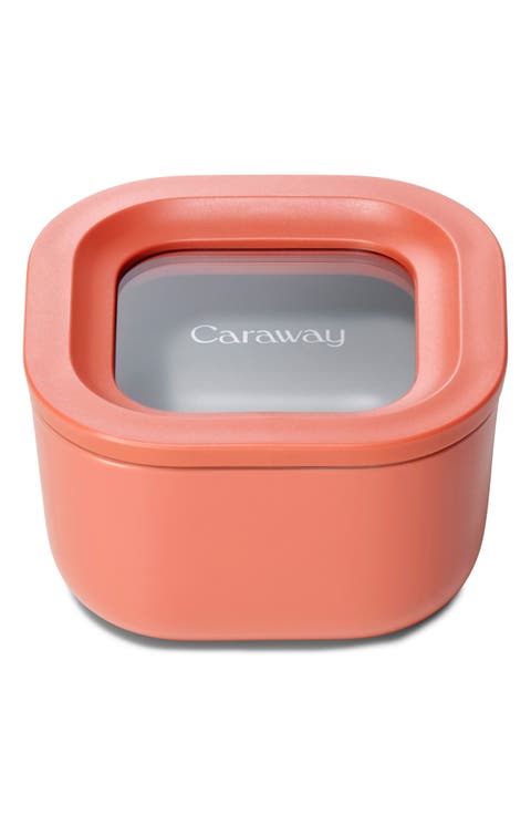 Mini Square Glass Food Storage Container