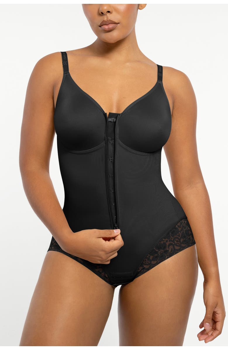 Shapellx Hourglass Full Body Shaper, Alternate, color, Onyx Black