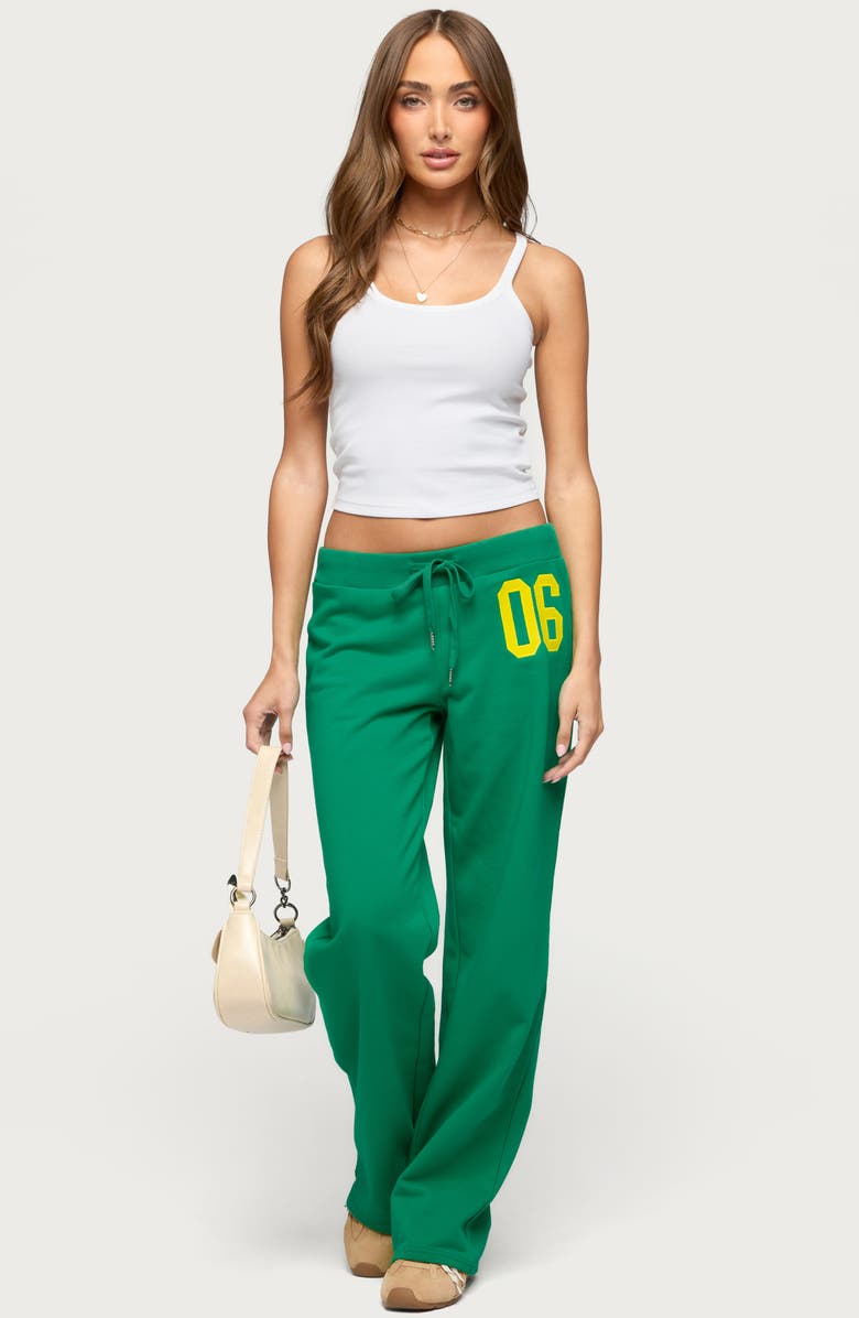 EDIKTED '06 Cotton Blend Sweatpants, Alternate, color,