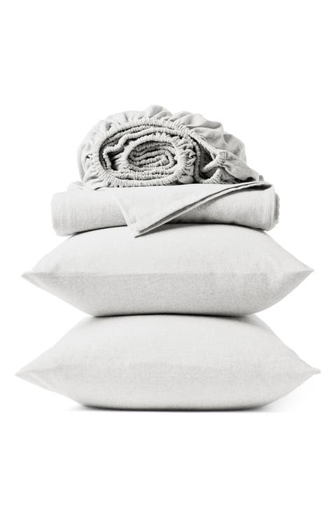 Cloud Brushed Organic Cotton Flannel Pillow Sham