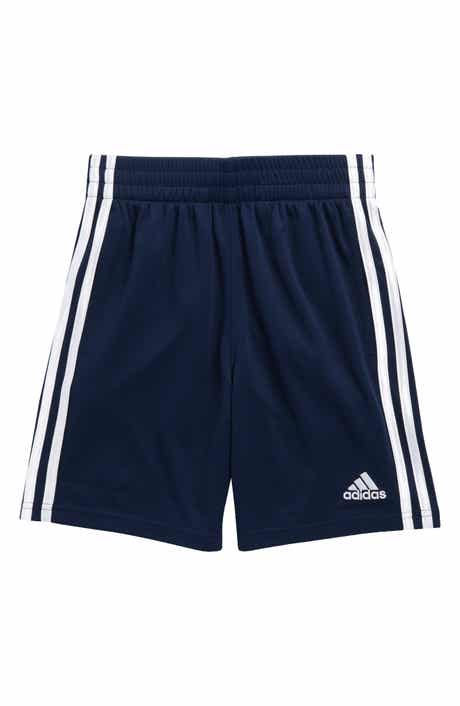 adidas Kids' Core 3-Stripe Mesh Shorts