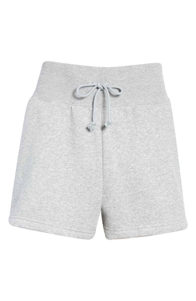 Nike Sportswear Phoenix Fleece Mid-Rise 4-Inch Shorts, Alternate, color, Grey Heather/ Sail