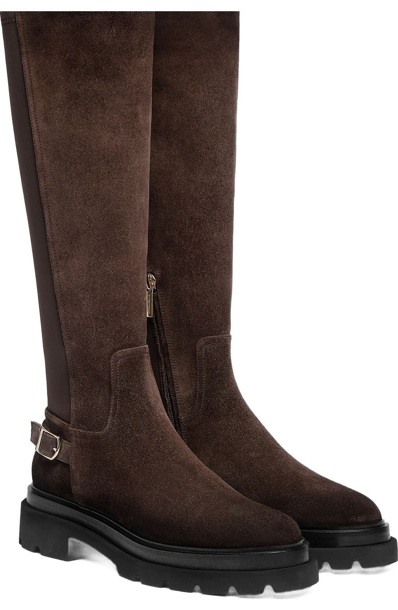 Santoni Women's suede boot, Alternate, color,