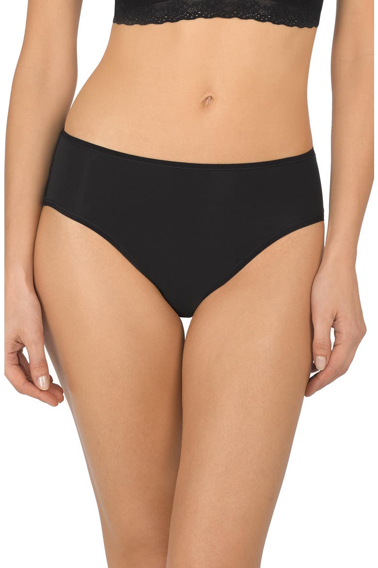 Bliss Perfection One Size French Cut 2-Pack, Alternate, color, Black