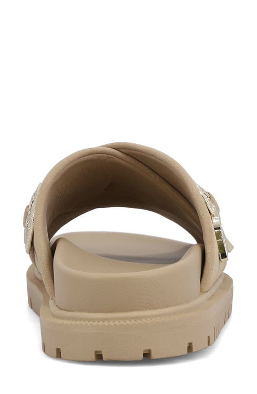 Mia Gorgene Platform Sandal In Sand