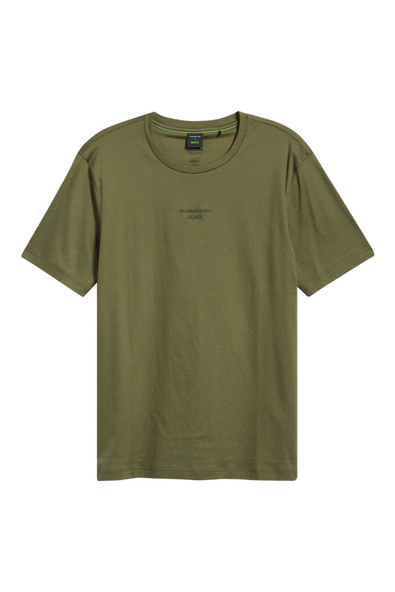 Porsche Spirit 70 Cotton T-Shirt, Alternate, color, OPEN GREEN