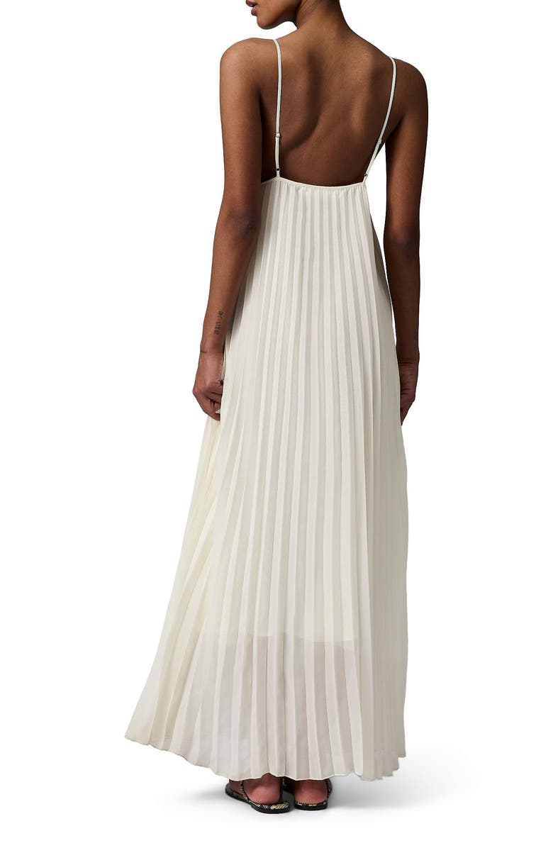 DAY Birger et Mikkelsen Rona Chiffon Plisse Maxi Dress, Alternate, color, Jet Stream