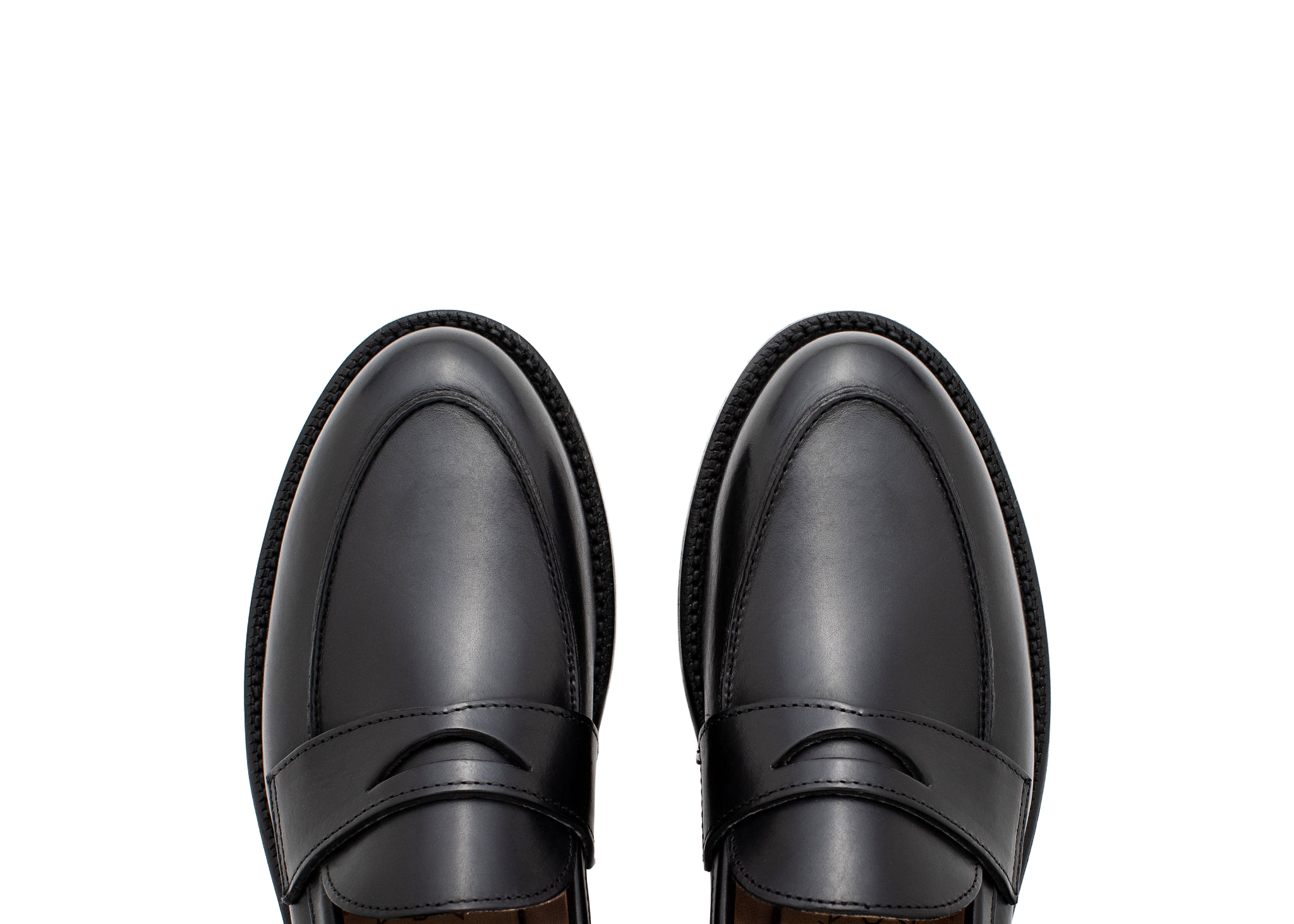 Grant Stone Clara Penny Loafer, Alternate, color, Black Calf