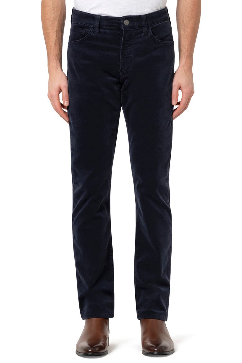 Charisma Straight Leg Corduroy Pants, Main, color, NAVY CORD