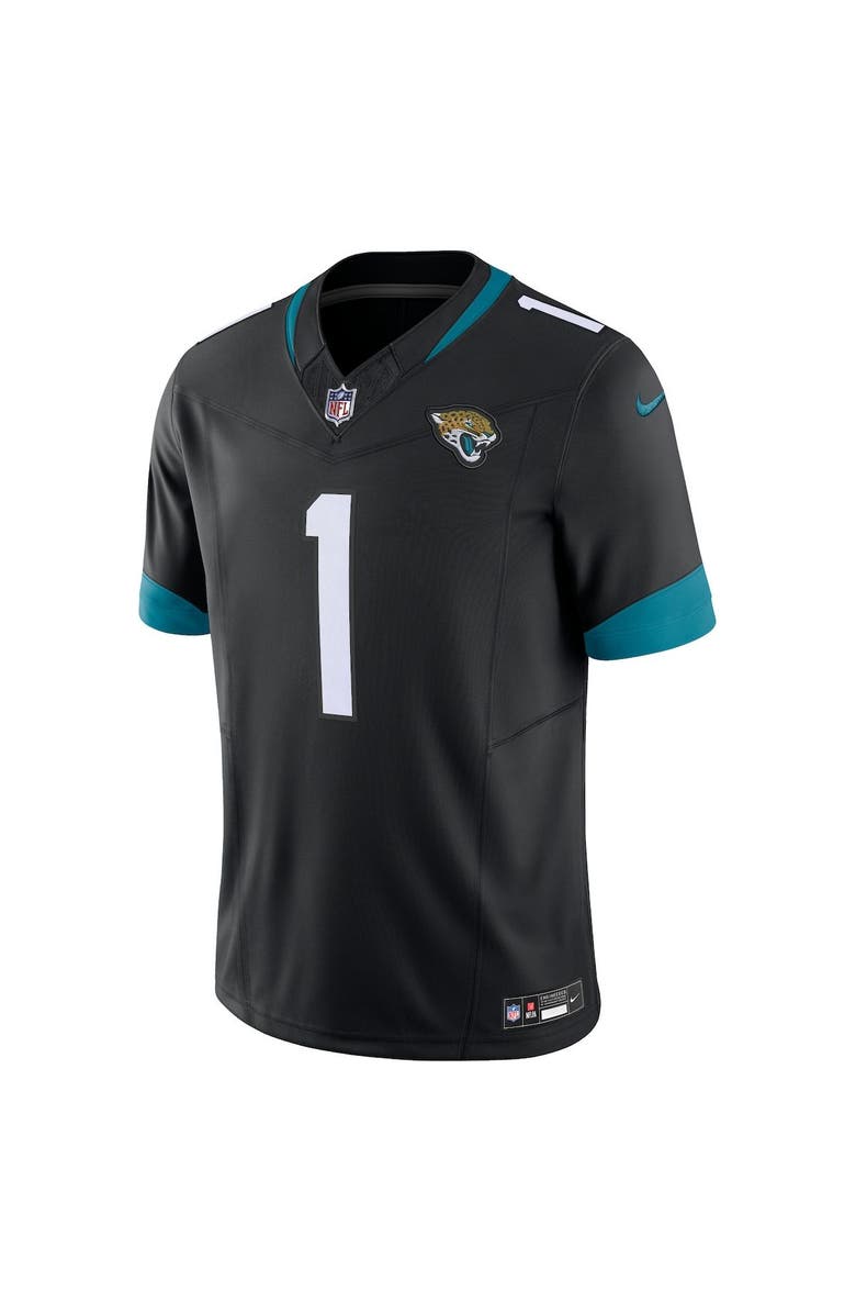 Nike Men's Nike Travis Etienne Black Jacksonville Jaguars Vapor F.U.S.E. Limited Jersey, Alternate, color, Black