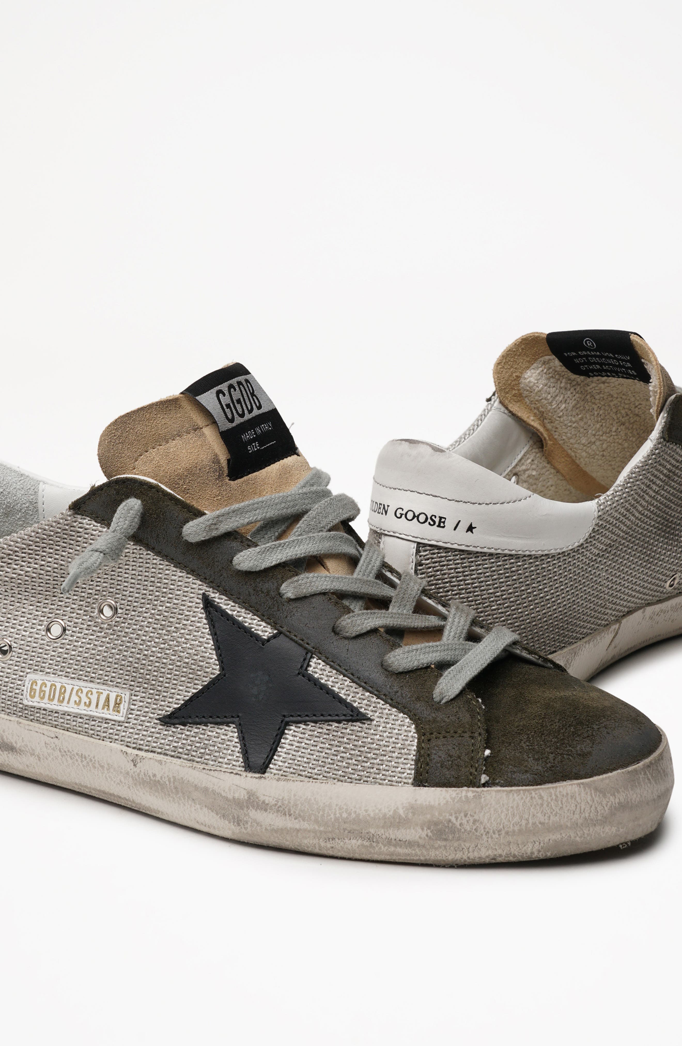 Super Star Sneaker (Nordstrom Exclusive), Alternate, color, SILVER/ GREEN/ BLACK/ WHITE