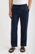 CHÉ Avila Straight Leg Linen Drawstring Pants
