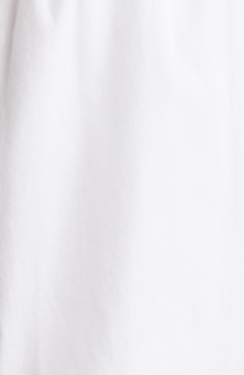 Nordstrom Classic Short Cotton Pajamas, Alternate, color, White