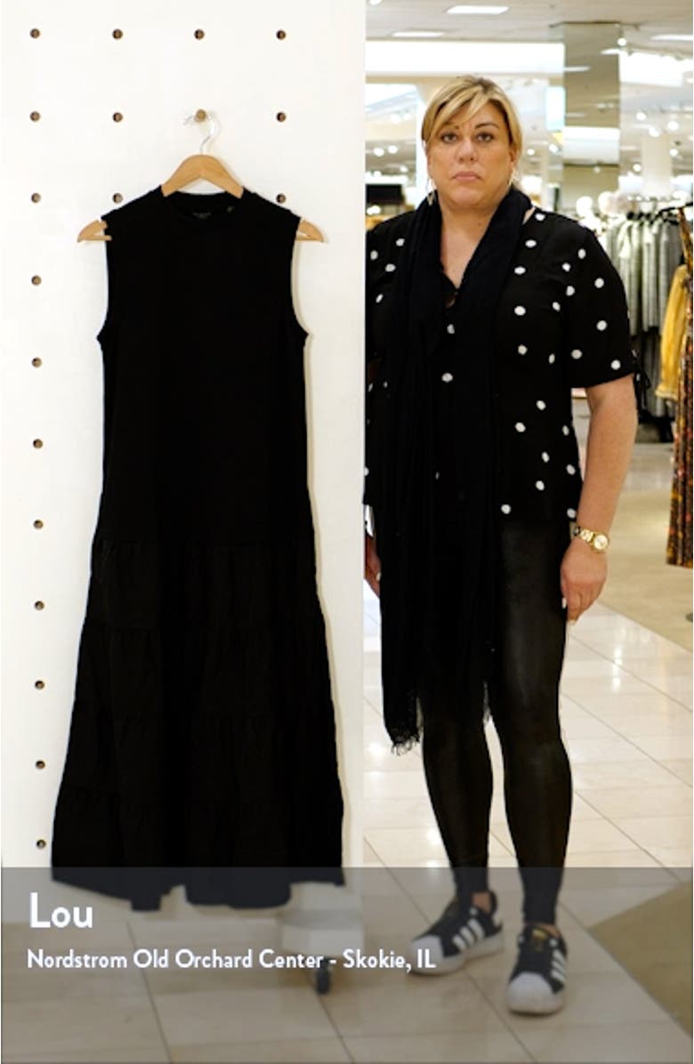 Sleeveless Tiered Maxi Dress, sales video thumbnail