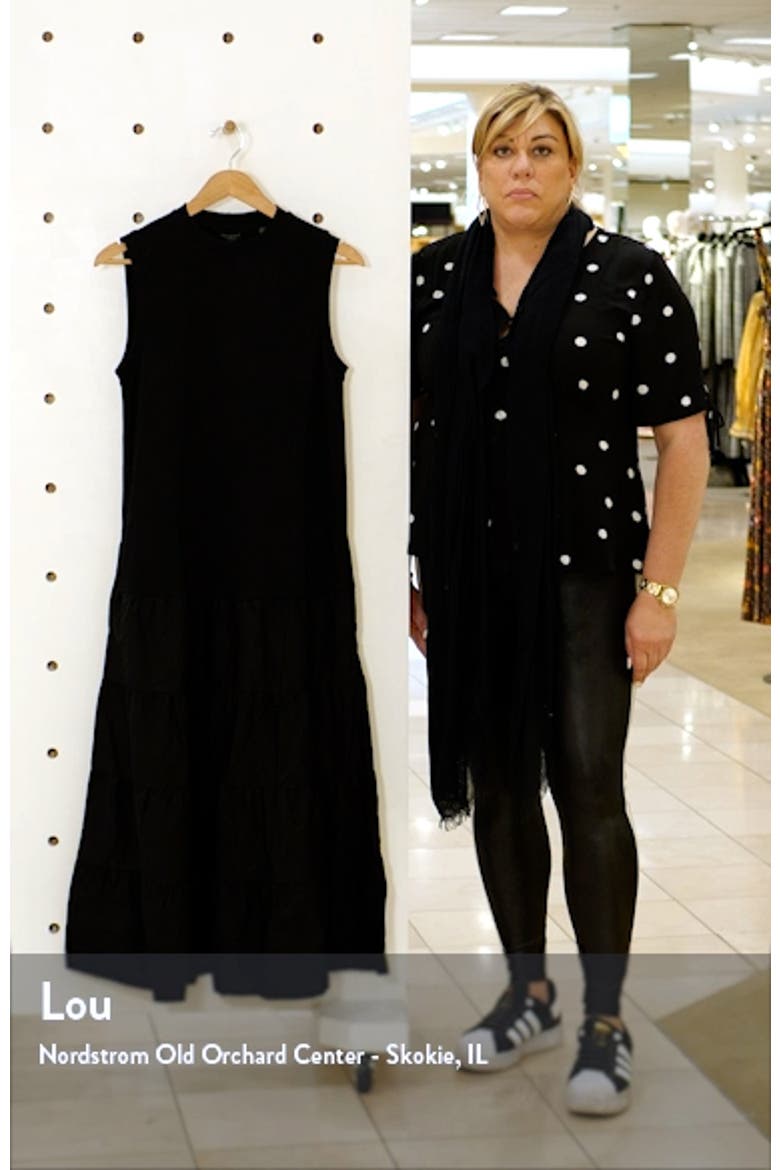 Sleeveless Tiered Maxi Dress video