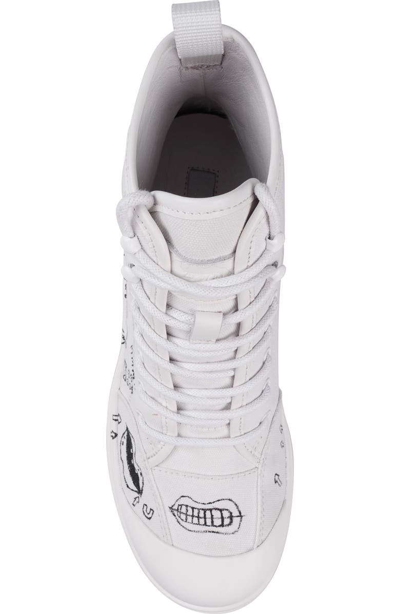 ZIGI Belisa Platform High Top Sneaker, Alternate, color, Off White