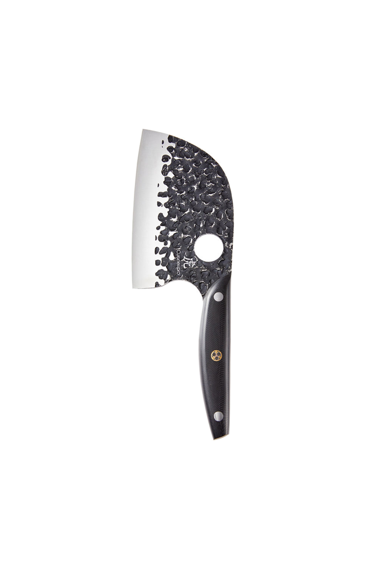KUROI KIBA 5" Try Me Moon Knife, Main, color, Silver