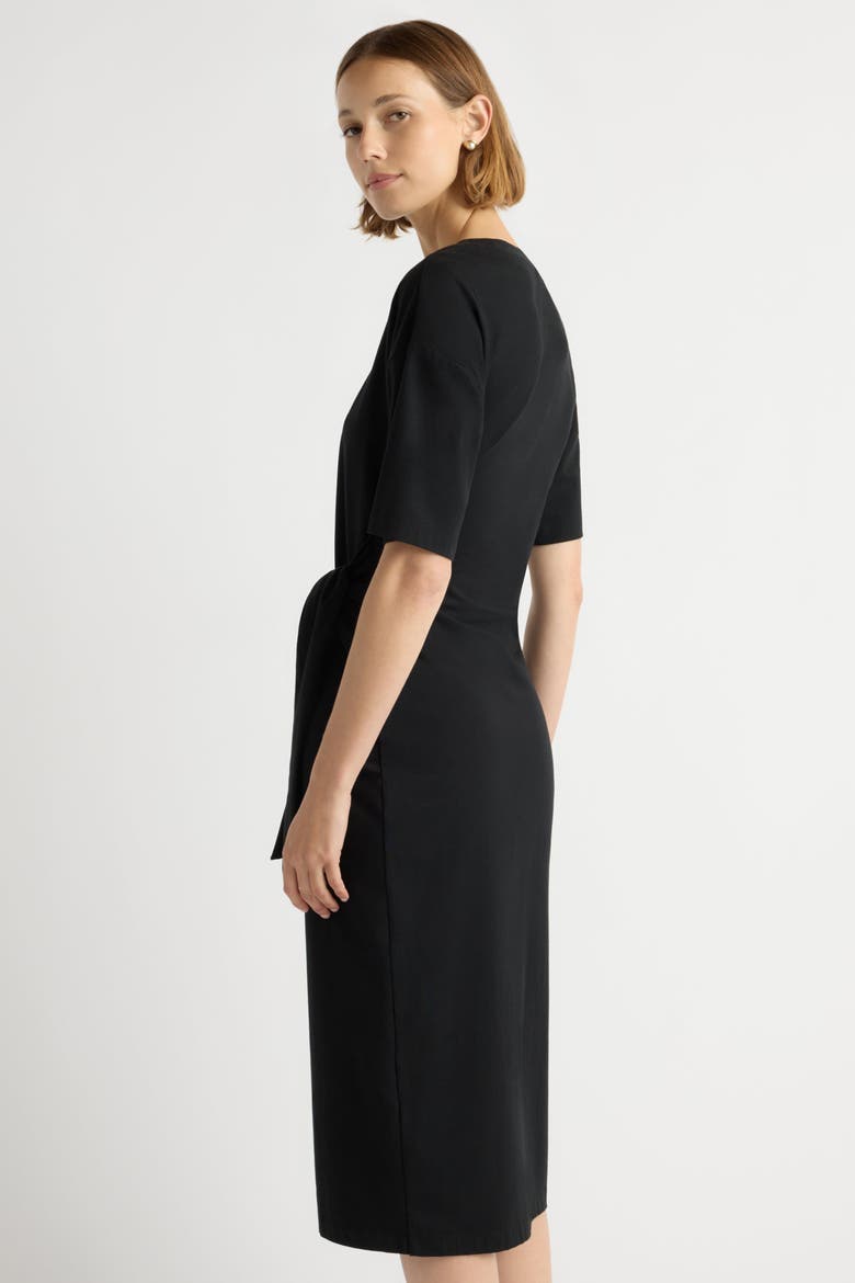 black shirt wrap dress Black Plus Satin Wrap Shirt Dress