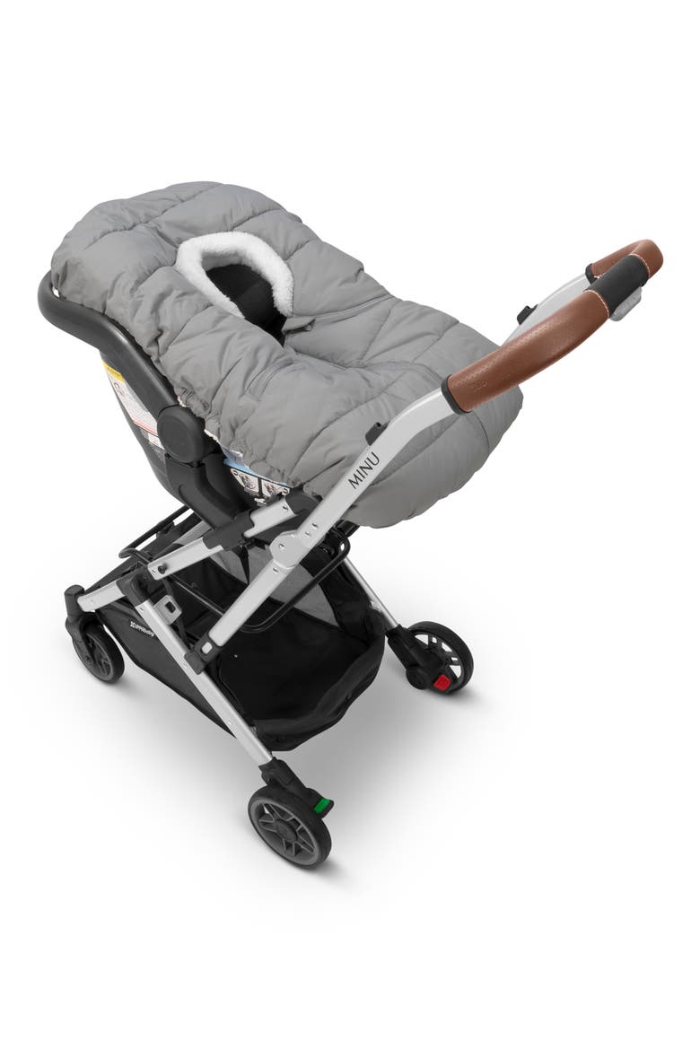Stella CozyGanoosh Mesa Infant Car Seat Muff, Alternate, color, GREY BRUSHED