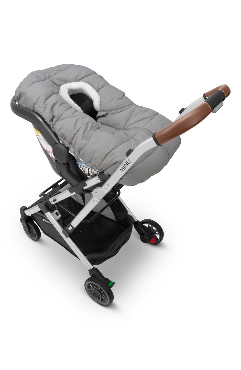 UPPAbaby Stella CozyGanoosh Mesa Infant Car Seat Muff, Alternate, color, Grey Brushed