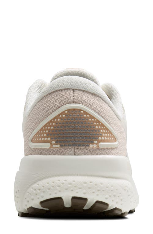 Brooks Ghost 16 Gtx Gore-tex® Waterproof Weatherized Running Shoe In Almond Peach/coconut/falcon