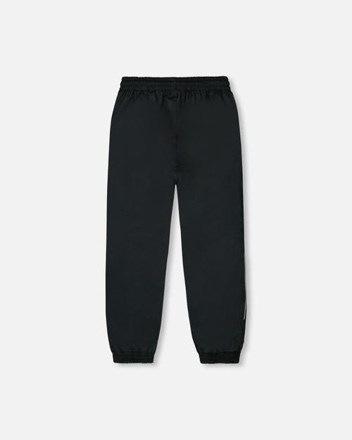 Deux Par Deux Little Kids Unisex Splash Pants Black In Black
