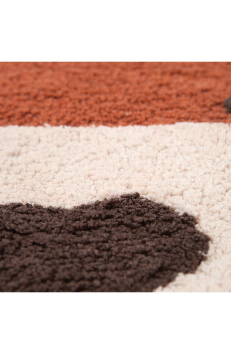 Nattiot Little Wolf Rug, Alternate, color, Brown