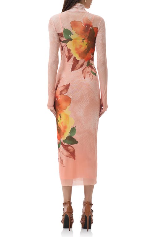 AFRM AFRM SHAILENE LONG SLEEVE BODY-CON MIDI DRESS