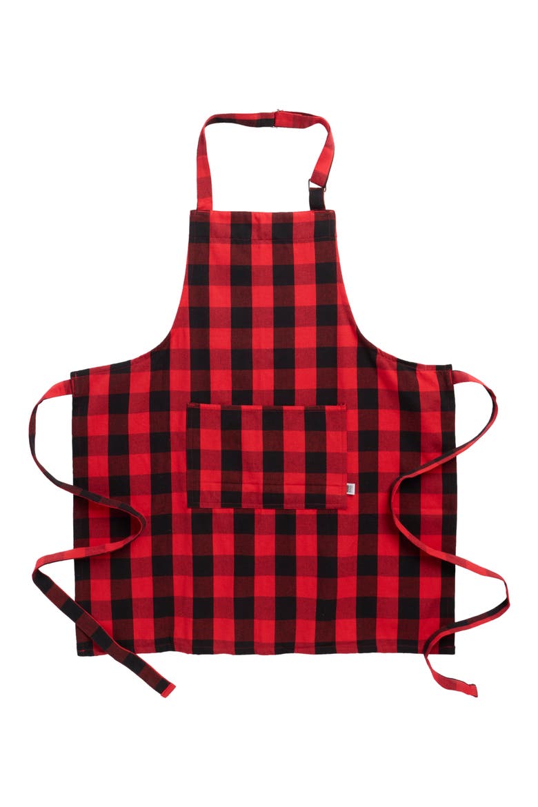 Buffalo Check Apron, Main, color, NO COLOR