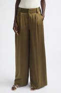 Aisling Camps Liquid Silk Wide Leg Pants