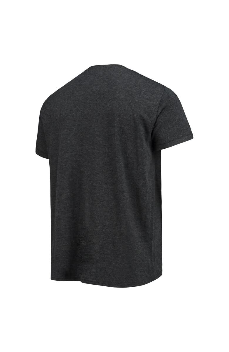 Homage Men's Homage Heathered Charcoal Tampa Bay Rays Hand-Drawn Logo Tri-Blend T-Shirt, Alternate, color, 