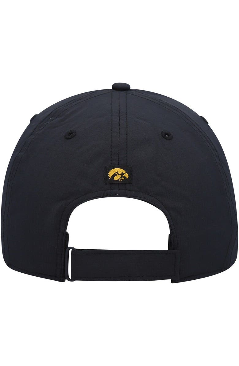 '47 Men's '47  Black Iowa Hawkeyes Microburst Clean Up Adjustable Hat, Alternate, color, 