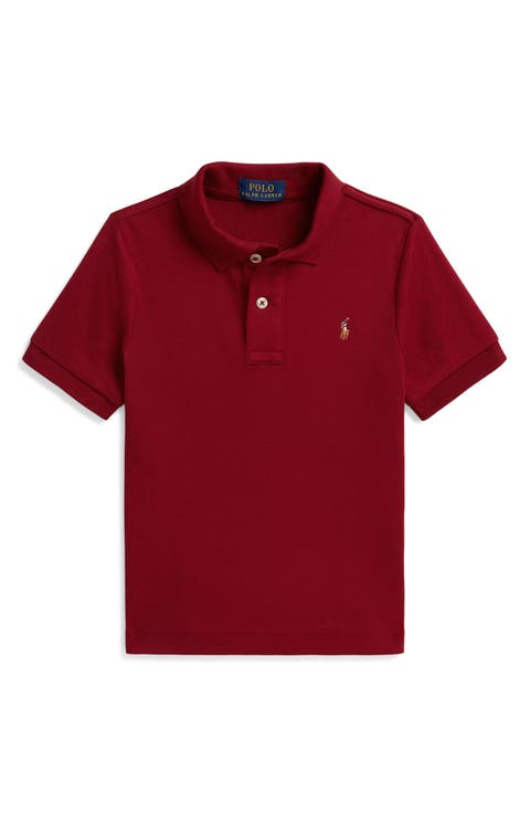 Kids' Cotton Interlock Polo