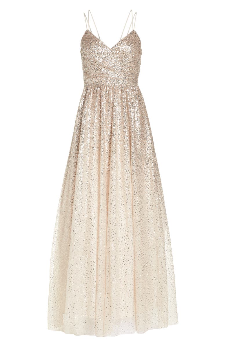 Eliza J Ombré Sequin Gown, Alternate, color, 