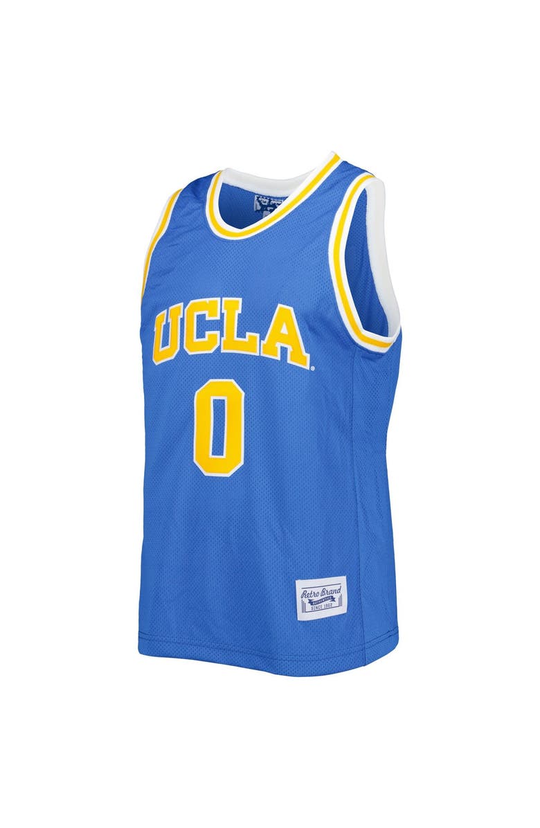 Retro Brand Men's Original Retro Brand Russell Westbrook Blue UCLA Bruins Alumni Basketball Jersey, Alternate, color, 