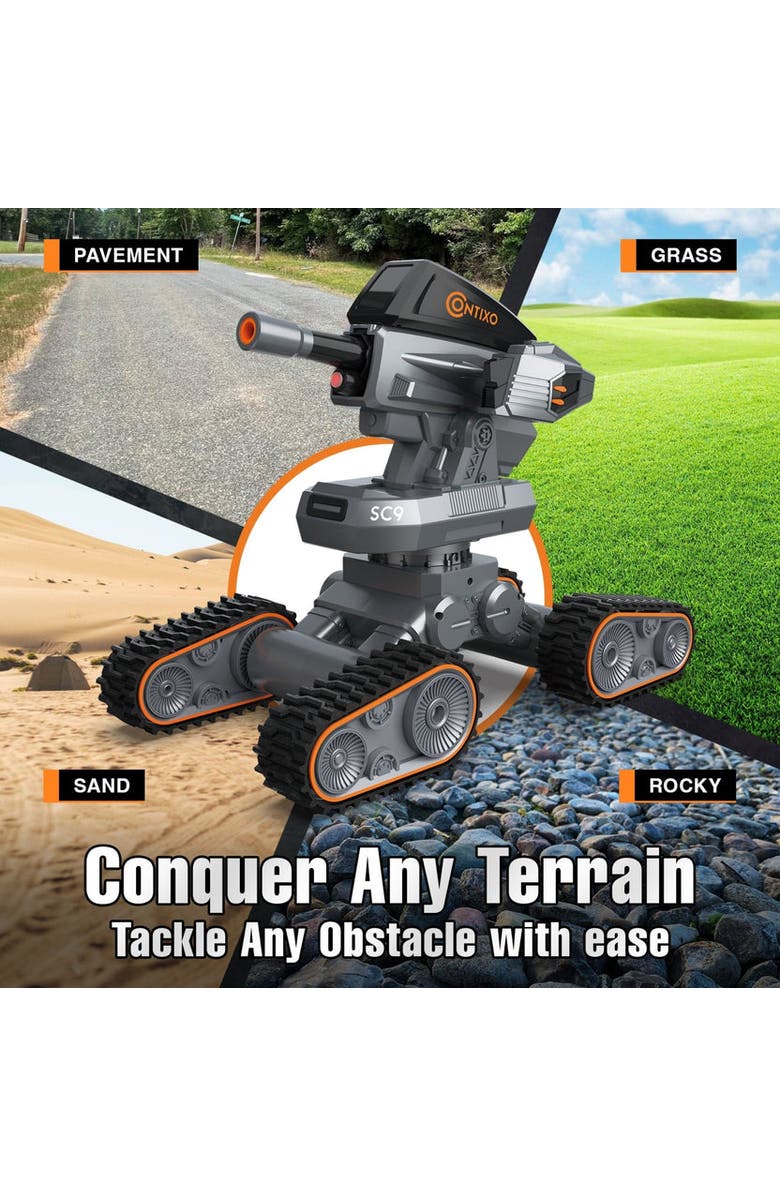 CONTIXO Gel Blaster Tank, Alternate, color, Grey