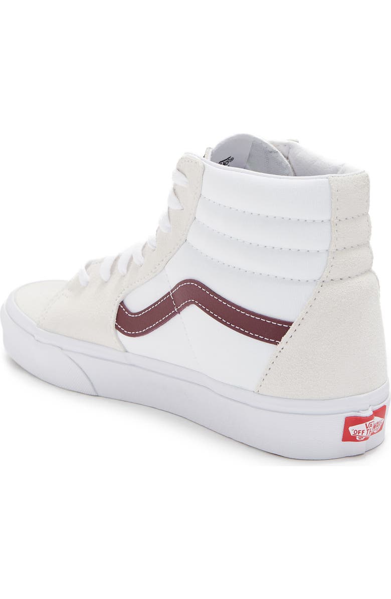Vans Sk8 High Top Leather Sneaker, Alternate, color,