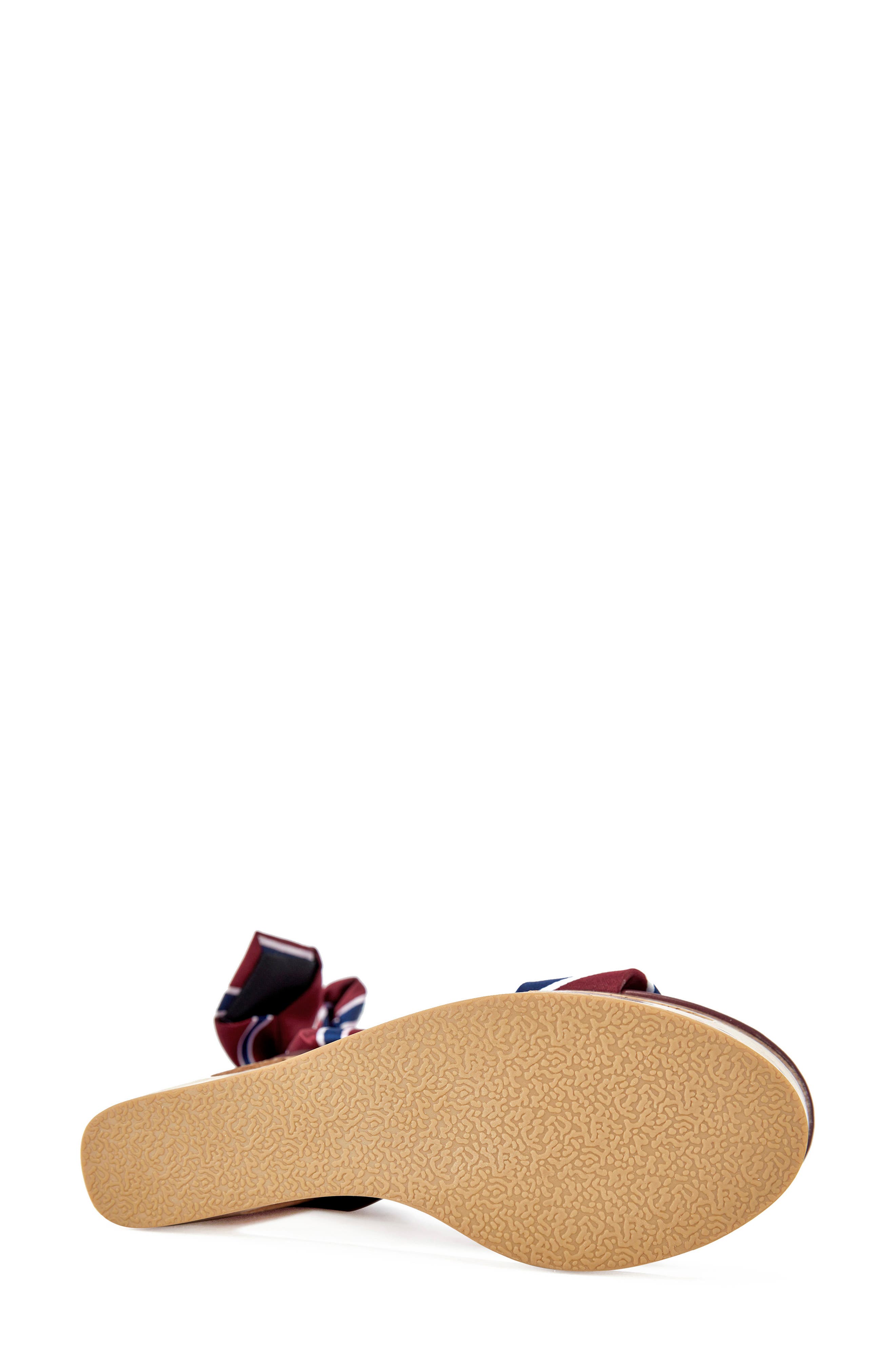 AZALEA WANG Wynn Sandal, Alternate, color, Burgundy