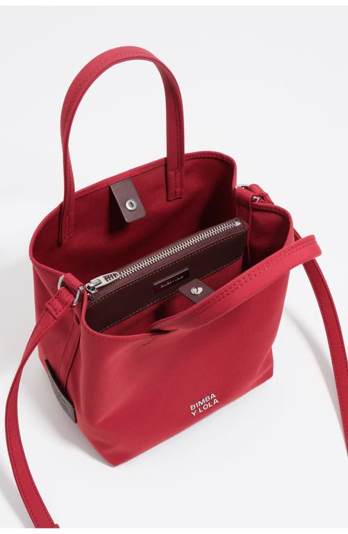 Bimba Y Lola Small Nylon Chihuahua Bag In Red