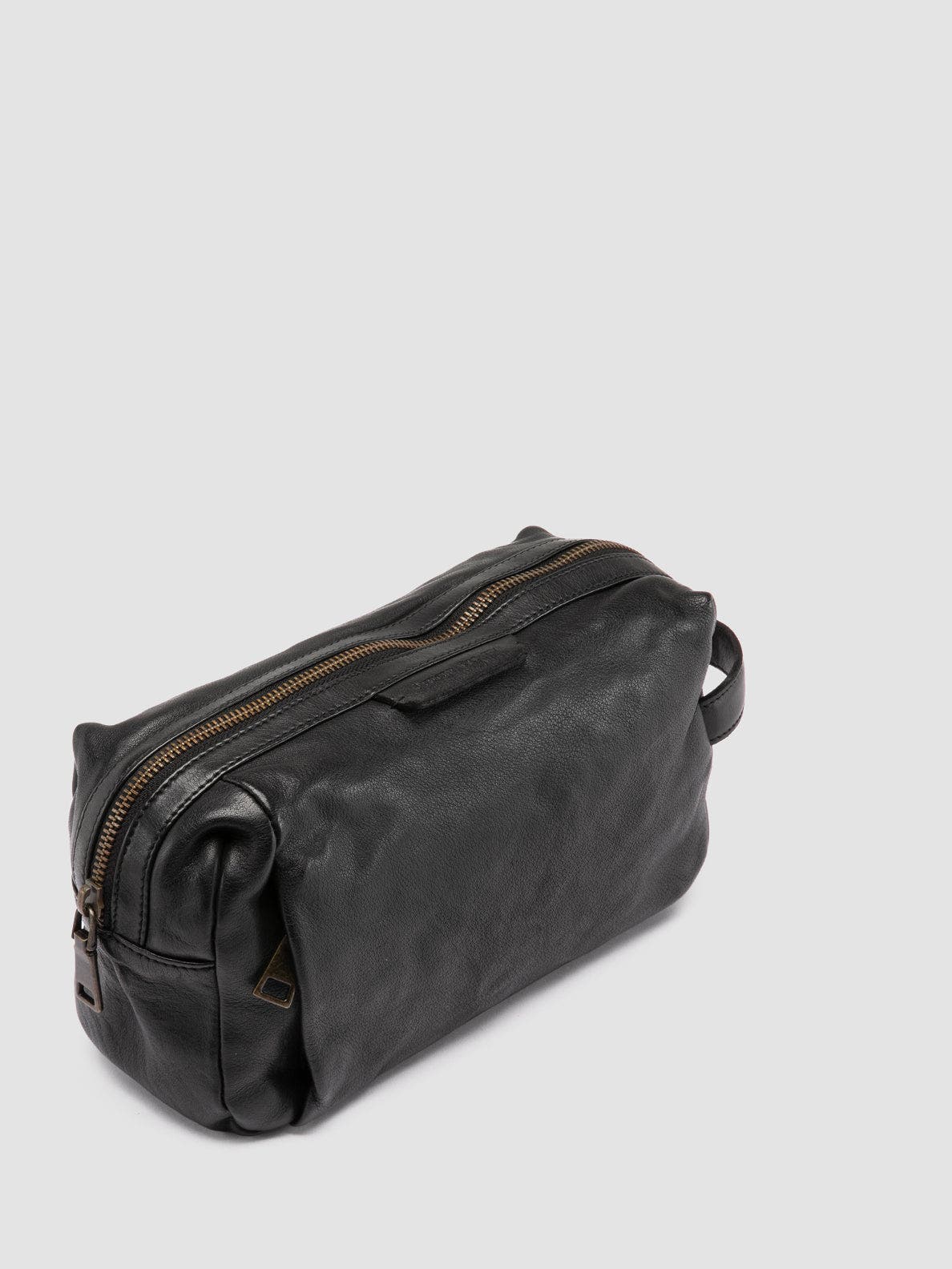 Officine Creative Helmet Beauty Bag, Alternate, color, Black