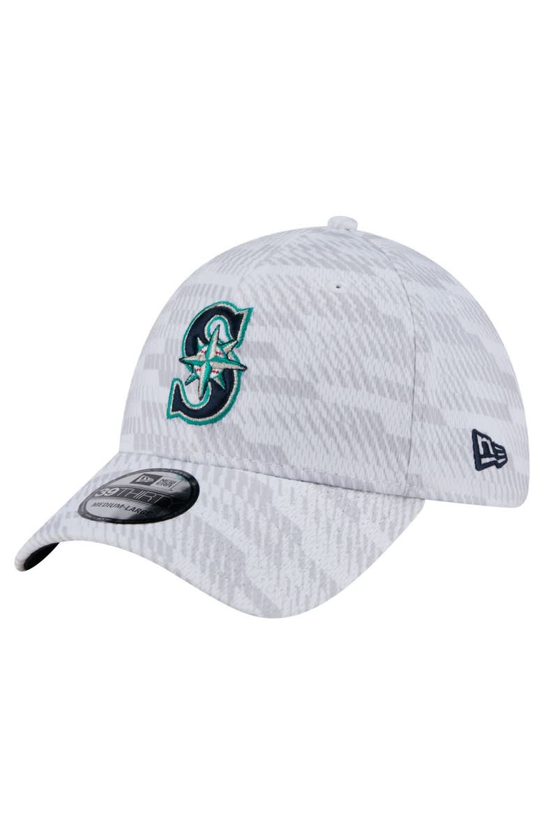 New Era Men's New Era  White Seattle Mariners Graded 39THIRTY Flex Hat, Main, color, 