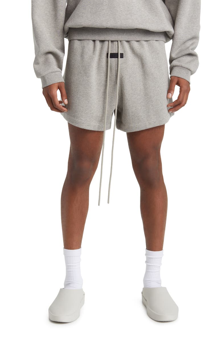 Fear of God Essentials Cotton Blend Sweat Shorts, Main, color, 